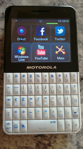 Celular Motorola Motokey Ex118 Usado