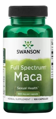 Maca Peruana 500 Mg - 100 Cáps