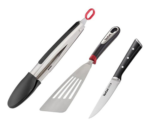 Imagen 5 de 10 de Batería De Cocina T-fal Hard Titanium 12pz Inducción Francia
