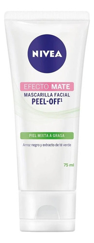 Nivea Mascarilla Facial Peel Off Piel Grasa Efecto Mate 75ml