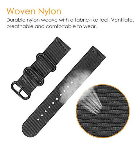 Correa De Nailon Suave Para Amazfit Bip/bip 3 Pro/bip U Pro,