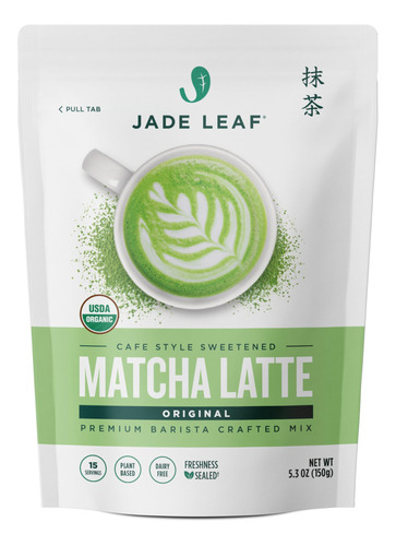 Mezcla De Latte Te Verde Matcha Jade Leaf, Organico Japones