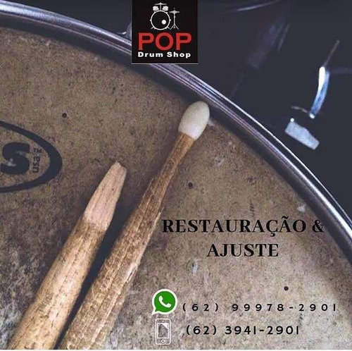 Afinação Baterias Acústicas Loja Pop Drum Goiânia E Região