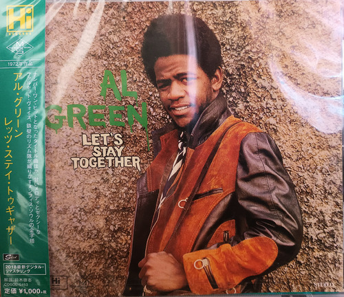 Al Green - Let's Stay Together Cd Japonés