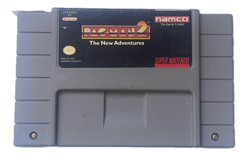 Id 245 Pac Man 2 Snes Original Super Nintendo