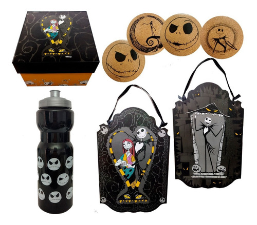 Set Jack Skellington 8 Pzs. Original (Usado)