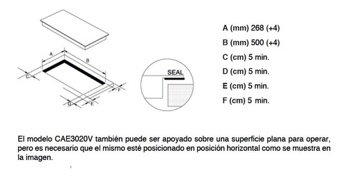 Anafe eléctrico Atma CAE3020V negro 220V