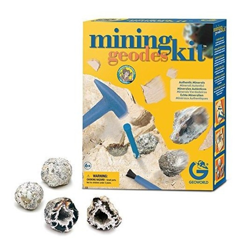 Geoworld Kit De Minería - Geodas
