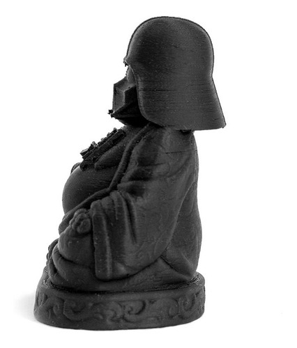 Imagen 3 de 5 de Buddha Darth Vader Star Wars Figura Impresa En 3d