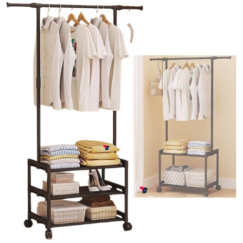 Organizador Perchero Zapatero Tipo Closet 3 Niveles