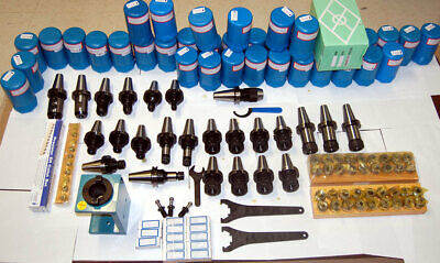 101 Techniks Cat 40 Tooling Kit For Haas,fadal Cnc Mill- Uub