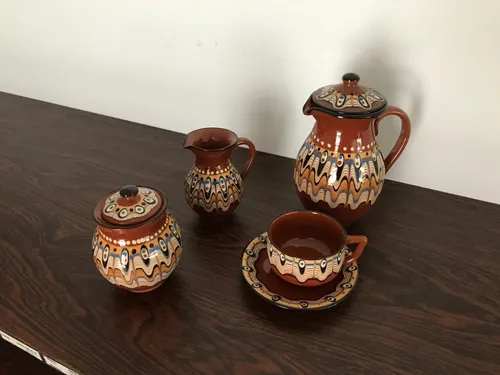 Set 6 Tazas De Café - Cerámica