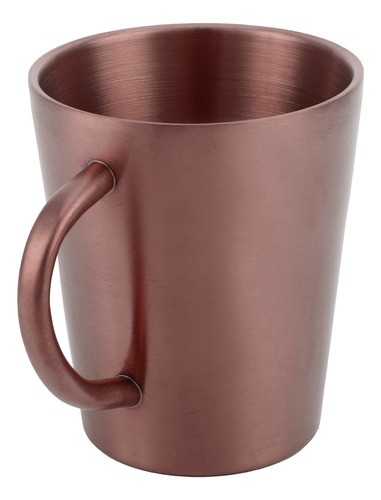 Taza De Café 304 De Doble Capa De Oro Rosa De 300 Ml Portáti