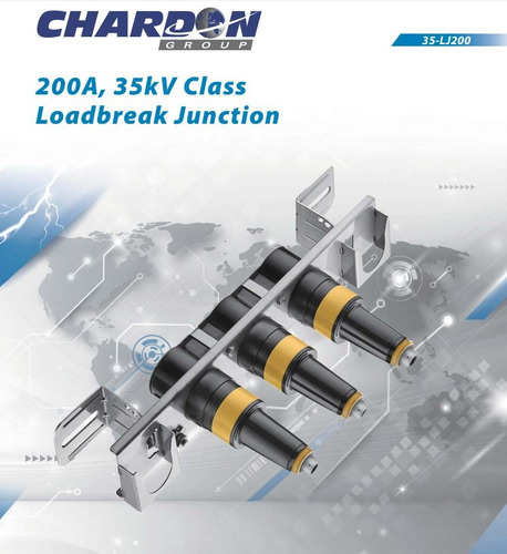 Caja Derivadora 4 Vías 35kv 200a Compatible Elastimold 374j4