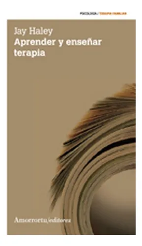 comprar Aprender Y Enseñar Terapia - Jay Haley
