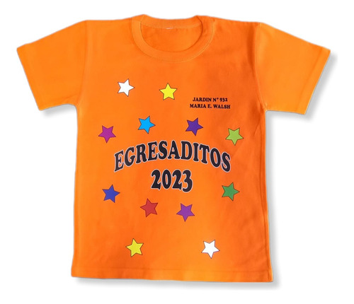 Remeras De Jardín Egresados 2024