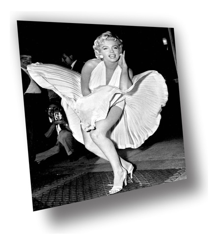 Lienzo Tela Poster Marilyn Monroe Pose 1954 Seven Year Itch