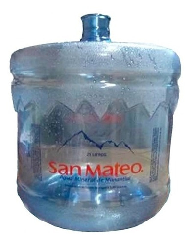 Envase  De Bidón  Agua San Mateo 21 Litros