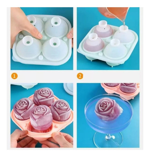 . Helados Divertidos Con Forma De Flor Para Discotecas