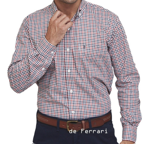 Camisa Sport * Huapi * Algodón Clásica Manga Larga