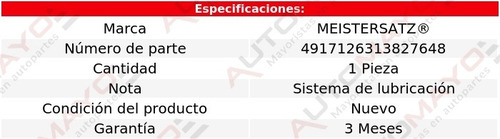 Un Reten Árbol Levas Meistersatz A4 L4 1.8l Audi 1997-2001