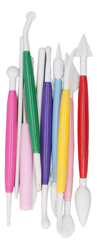 Juego De Herramientas Para Fondant Para Tartas, 10 Piezas, P