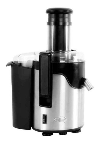 Extractor De Jugos  Kalley K-je750 Plateado/negro