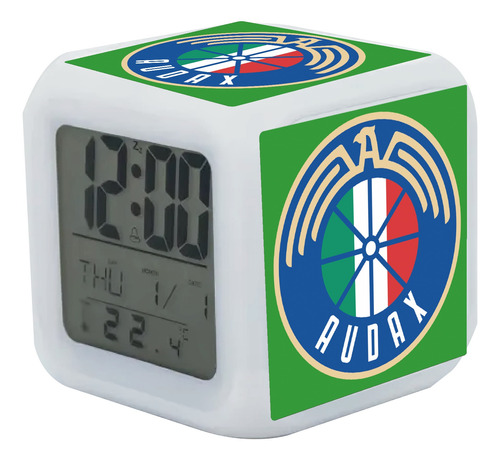 Reloj Despertador Audax Italiano Con Luz Led