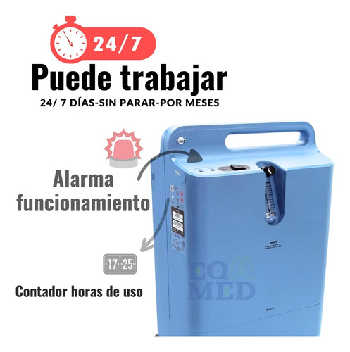 Concentrador De Oxígeno Philips Respironics 5litro Everflo