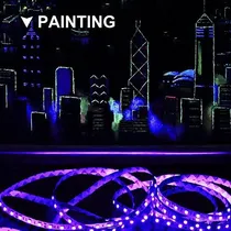 Comprar Iluminacion Hogar Onforu Kit Tira Luz Led Uv Negra