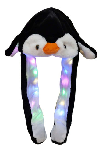 (a) Sombrero De Pingüino Con Orejas Móviles, Orejeras