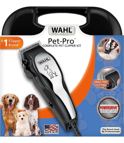 Maquina De Peluquería Canina Wahl Kit Mascotas Pet Pro+ 9315