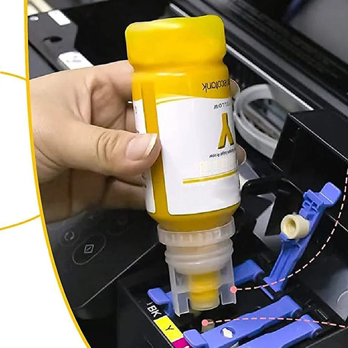 Kit 4 Refil Tinta Para Epson L3110 L3150 L3210 L3250