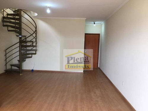 Imagem 6 de 9 de Cobertura Com 3 Dormitórios À Venda, 215 M² - Co0002