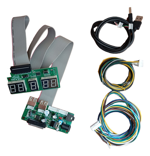Kit Timer Xbox Xbox 360, Fuente 12v, 2 Botones Y 2 Micros