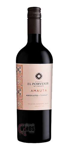 Vino Amauta Absoluto Tannat Bodega El Porvenir 750 Ml