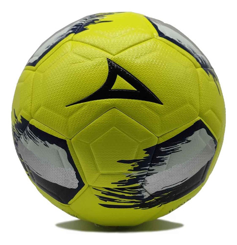 Balón Fútbol Pirma Hybrid Tech Torneo Liga Mx /v Color Amarillo Gris Negro