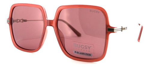 Lentes De Sol Bugsy 5126 Diseño Rosa C3