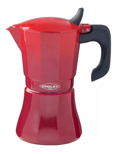 Cafetera Oroley Moka Italiana De Induccion Petra Red 9 Tazas