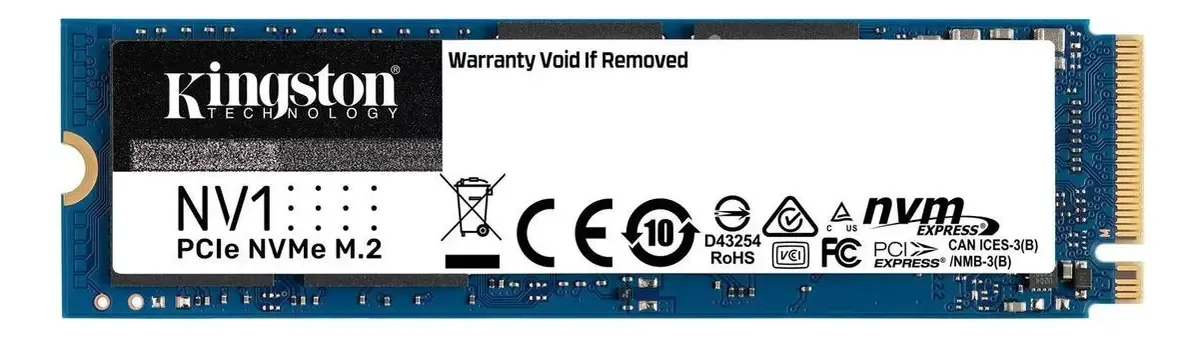 Ssd M.2 Kingston Nv1 2tb Nvme 2280 Azul