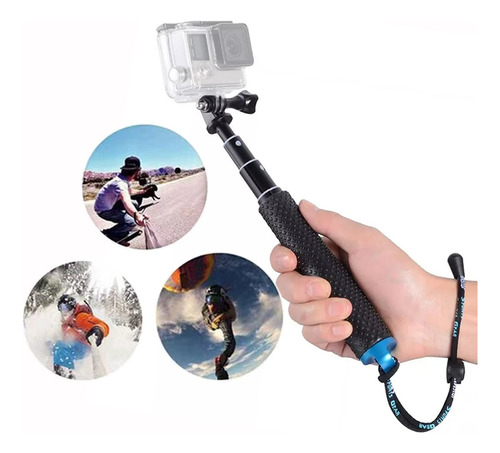 Deportespalo Palo Selfie Stick Cgq 96cm Para Gopro + Tornillo
