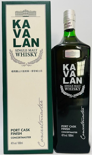 Whisky Kavalan Concertmaster Port Cask Finish 1 Litro - 40%