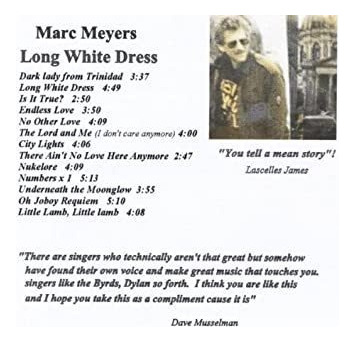 Meyers Marc Long White Dress Usa Import Cd