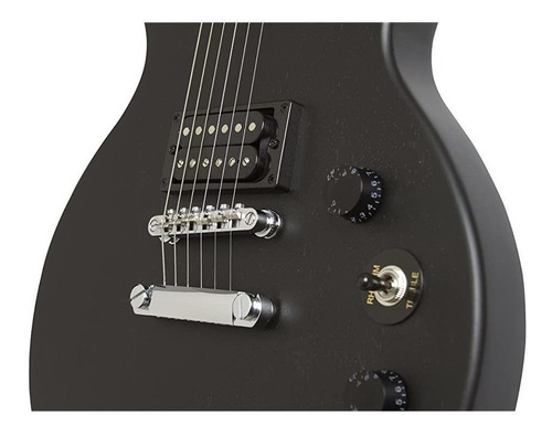 Imagen 5 de 8 de Guitarra eléctrica Epiphone Les Paul Special VE de álamo ebony con diapasón de palo de rosa