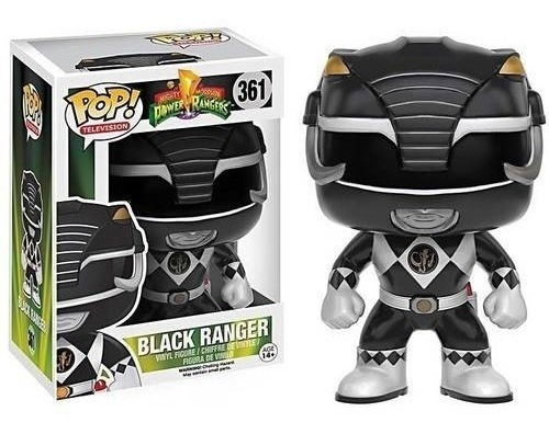 Funko Pop! Tv Power Rangers Ranger Negro