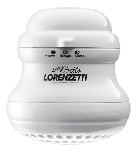 Ducha Eléctrica Loren Bello Lorenzetti 110v Mang Loren Ultra