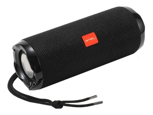 Imagen 1 de 3 de Parlante Netmak NM-FLOW con bluetooth negro