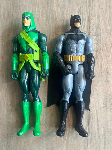 Muñecos Mattel Batman Y Flecha Verde