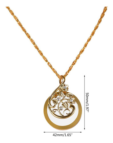 (s) Lupa Óptica Con Colgante De Vidrio Para Joyas Con Cuello
