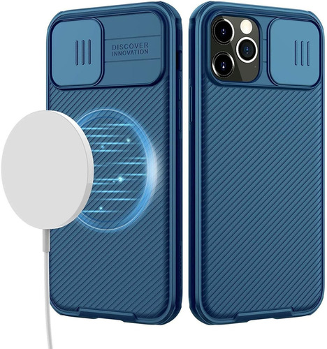 Imluckies Funda Magn Tica Para 6 1 iPhone 12 12 Pro Case